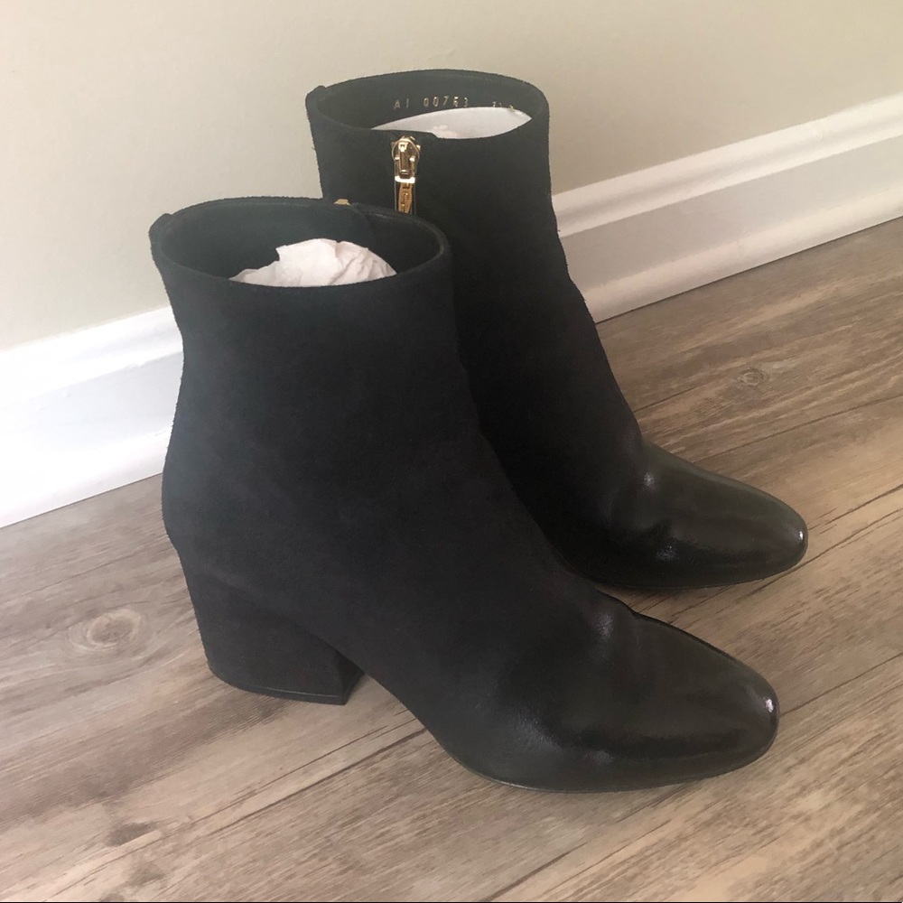 Ferragamo Black Booties